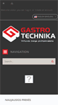 Mobile Screenshot of gastrotechnika.lt